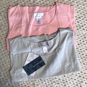 Susan Graver Bundle 2 Knit Tank Tops